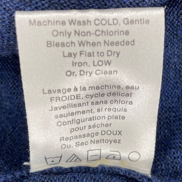 Smartwool Classic Thermal Merino Base Layer 1/4 Zip - Blue Heather - Picture 16 of 16